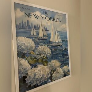 The New Yorker Sailboat Art Print